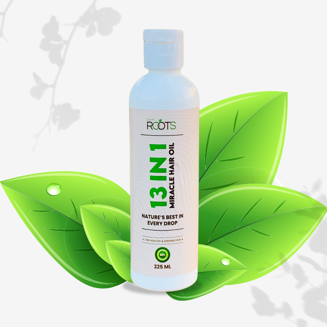EarthRoots™ 13 in 1 Miracle Hair Oil | 100% Results